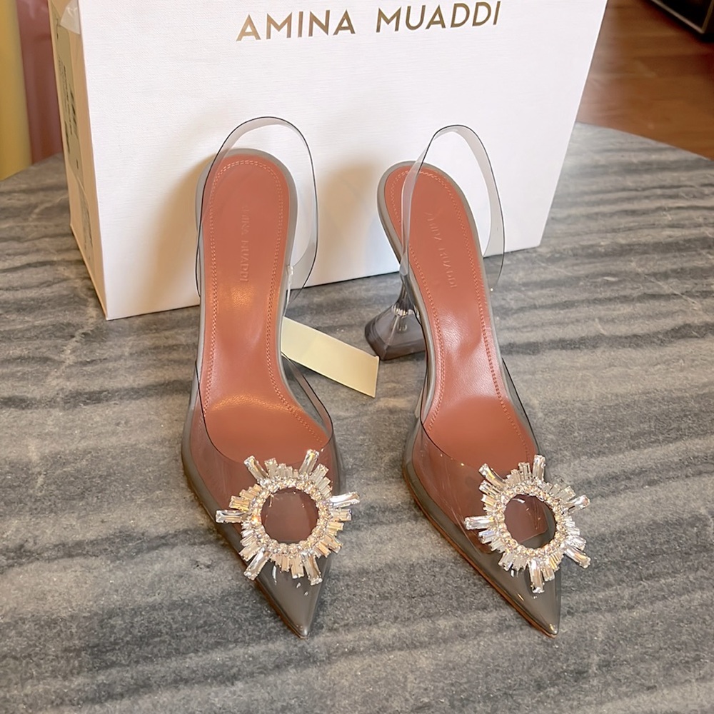 BRAND NEW AMINA MUADDI BEGUM SLING BACK - Picture 1 of 6